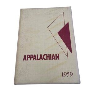 1959 Appalachian Yearbook Maryville High School Rebels Vintage Tennessee